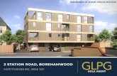 2 STATION ROAD, BOREHAMWOOD GLPG · 2 STATION ROAD, BOREHAMWOOD, HERTFORDSHIRE, WD6 1DF PROPOSAL Offers Invited for the Freehold interest at £1,350,000, subject to contract VAT It