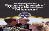 An Assessment of the Economic Impact of Military Spending ... · Chapter 4. Economic Impact of Whiteman Air Force Base ..... 15 Chapter 5. Economic Impact of Ft Leonard Wood Base.....