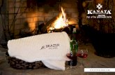 Promo Fleece 18 - Kanata Blanket...THE URBAN ALPACA HOME THROW This is the ultimate plush throw. Soft micro fur reversed with the softest, most luxurious faux Alpaca wool. The Alpaca