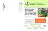 COME JOIN US AT THE IL SPECIALTY GROWERS, AGRITOURISM, … Flyer.pdf · ORGANIC GRAIN AND VEGETABLES ORGANIC SOIL AND FERTILITY FRUIT PRODUCTION ORGANIC LIVESTOCK Eliot Coleman—farmer,