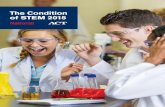 The Condition of STEM 2015 - ACTfrom the National Condition of STEM 2015 Report This report shows that, over the past several years, about half of US high school graduates have expressed