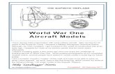 World War One Aircraft Models - igavh2.xara.hostingigavh2.xara.hosting/index_htm_files/Triplanebuild.pdf · 1917. He scored 2 shared victories whilst flying Sopwith Triplane Serial
