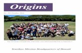 Origins - Tenrikyo Mission Headquarters of Hawaiitenrikyo-hawaii.com/origins/2016/Origins-201610.pdfprime real estate in luscious Nuuanu Valley with cool winds and misty rains. Owning