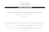 European Coordination for Accelerator Research …...EuCARD-REP-2012-017 European Coordination for Accelerator Research and Development PUBLICATION M7.5.1: Final design report HTS