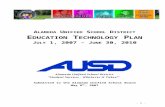 CHICO UNIFIED SCHOOL DISTRICT  · Web viewEducation Technology Plan. July 1, 2007 – June 30, 2010. Submitted to the Alameda Unified School Board. May 8th, 2007. Table of Contents.