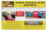 THE NEDLAM NEWS - Malden Public Schools...2018/06/05  · TUESDAY, MAY 22 — The Malden High School Senior Internship Exhibition will be on Tuesday, May 22, 2018, from 8:40 am to