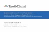 TenthPlanet Technologies - Open Up to Open Source€¦ · Clustered Data Infrastructure setup Optimized Data Warehouse Modelling High volume Data Integration ... and optimize your