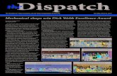 theDispatch - Watco Companies · 2014. 6. 12. · liquids, frac sand, pipe, tube, structural steel, rig mats, and other commodities will be railed in and out and transloaded to truck