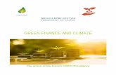 GREEN FINANCE AND CLIMATEtemis.documentation.developpement-durable.gouv.fr/docs/... · 2016. 12. 1. · finance adaptation to climate change. While COP21 welcomed all these announcements,