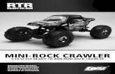 MInI-rocK craWler...EN EN Control Test Perform a control test with the vehicle wheels off of the ground. If the wheels rotate after the vehicle is powered on, adjust the “TH. Trim”