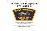 West Virginia State Fire Commission Annual Report FY 2015 Report... · West Virginia State Fire Commission Annual Report FY 2015 West Virginia State Fire Commission/ West Virginia