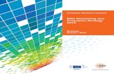 ERC Monitoring and Evaluation Strategy 2018 · 2 ERC Monitoring and Evaluation Strategy 2018 This document was developed under the guidance of the ERC Scientific Council Working Group