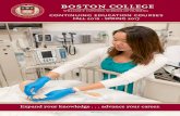 WILLIAM F. CONNELL SCHOOL OF NURSING · 2019. 4. 16. · suctioning/respiratory care, and urinary catheterization. Medication math and competency exams are given. Medical Math Workshop
