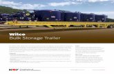 Wilco Bulk Storage Trailer - NOV · 2019. 4. 23. · Our Wilco™ WST-1600 trailer-mounted stationary bulk storage bins incorporate four pressure vessels and are used for on-site