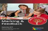 Marking & Feedback · Feedback & Marking Policy • provide an accessible dialogue between the teacher and children, and clear, appropriate feedback about the strengths of their work