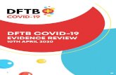 DFTB COVID-19€¦ · Our evidence summaries have undergone internal peer review, as well as being open to external review from our readers. We would like to highlight that due to