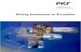 Doing business in Ecuador - PKF International business in ecuador.pdf · are 17 small airports located in different cities of the country. There are approximately 6,000 km. of roads,