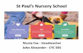 St Paul’s Nursery School · Impact of 30hr York Pilot Scheme-18% growth in weekly funded hours-67% of these hours are through the York pilot scheme - Funded hourly rate increased