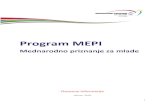 Program MEPImepi.si/wp-content/uploads/MEPI-info-paket1.pdf · 2016. 5. 3. · The Duke of Edinburghs International Award Fundation (MEPI oz. "The Award" kot socialna franšiza) ter