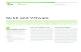 SUSE and VMware · deploying SUSE Linux Enterprise Server. SUSE Linux Enterprise Server is the base Linux operating system integrated with VMware software appliances like vCenter