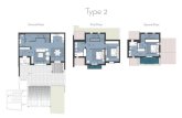 Type 2 Ground Floor First Floor Second Floor€¦ · Type 2 Ground Floor First Floor Second Floor REFRIG SINK STOVE DISH WASH OVEN/ PANTRY Kitchen 7.05m 2 Living room 27 .95m 2 Entrance