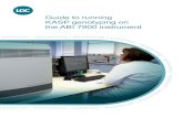Guide to running KASP genotyping on the ABI 7900 instrument · 3 For any queries on this manual or running KASP reactions in your laboratory please contact All locations except USA