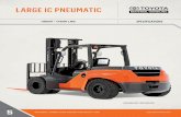 LARGE IC PNEUMATIC - Amazon S3 · 2020. 3. 30. · 02 Lumber Distribution Retail General Warehousing Factory Paper General Manufacturing STANDARD FEATURES LARGE IC PNEUMATIC CAPACITY