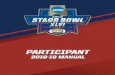2018 19 ParticipantManual StaggBowl DIII Football 20181116 · Football Committee Chair James (Jim) Catanzaro Head Football Coach Lake Forest College 555 N Sheridan Rd Lake Forest,