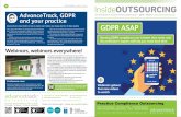 GDPR ASAP - AdvanceTrack Outsourcing · archived version of the show. Our MD Vipul Sheth also spoke to AutoEntry’s Tom Port about bookkeeping and the future for practices in relation