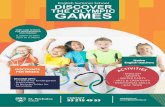 English Summer School DISCOVER THE OLYMPIC GAMES - Saint … · 2020. 5. 7. · saintnicholas.cat summer@saintnicholas.cat FREE CARE SERVICE FOR KINDERGARTEN AND PRIMARY DISCOUNTS