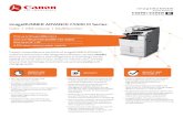 imageRUNNER ADVANCE C5500i III Series Brochure · COPY TRAY-J2 INNER 2-WAY TRAY. Main Unit Type Color Laser Multifunctional Core Functions Standard: Print, Copy, Scan, Send, Store