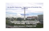 Air Quality Improving - Experiences of Surabaya City ......Profile Surabaya • Surabaya is the capital city of East Java Province • Located 112 0 12 1 -721 SL and 1120 36 - 1120