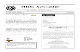 MRSI Newsletter 2006.pdf · 1 MRSI Newsletter A quarterly publication of the Materials Research Society of India for circulation amongst its members Volume B 06, Number 3 July 2006