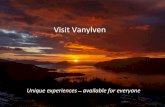 Visit Vanylven · • Guided trips • Biking • Hiking • Fishing isyvde. hakallegarden Welcome to the Hakallegardenfarm –childrensfavourite! • The inhabitants of the farm