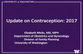 Update on Contraception: 2017 â€“Whatâ€™s new in oral contraception. Medical Eligibility Criteria (MEC)
