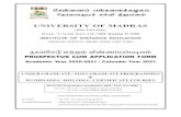 UNIVERSITY OF MADRASonline.ideunom.ac.in/newone/Propectus/diplomacourses.pdf · 14 B.Sc. Psychology English 15 B.C.A. - [Bachelor of Computer Applications] English 1.2. POST GRADUATE