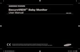 SecureVIEW Baby Monitorstatic.highspeedbackbone.net/pdf/Samsung SEW-3035... · SecureVIEW™ Baby Monitor User Manual SEW-3035 If you have additional questions or need further assistance,