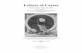 Letters of Cortes - MesoAmericas Letter of Cortes.pdf · Letters of Cortes First Letter, July 10, 1519 Reprinted from The Five Letters of Relation from Fernando Cortes to the Emperor