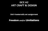 GCE A2 ART CRAFT & DESIGN - Eckington School · Cubism Cubism is an early-20th-century art movement which brought European painting and sculpture historically forward toward 20th