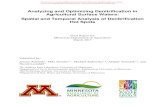 Analyzing and Optimizing Denitrification in Agricultural Surface … · 2017. 4. 13. · Analyzing and Optimizing Denitrification in Agricultural Surface Waters: Spatial and Temporal