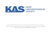 Kent Archaeological Society is a registered charity number ... · Gravesend Historical Society and had been since it was founded in 1924 as the Gravesend and District Scientific and