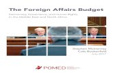 The Foreign Affairs Budget - POMED · region is counterterrorism, especially the fight against the Islamic State (ISIS). It further shows that the administration sees counterterrorism