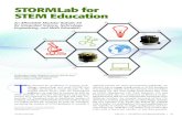 STORMLab for STEM Education - Vanderbilt University€¦ · students enrolled in STEM fields, this will result in about 2.4 million STEM job vacancies by 2018 [2]. Therefore, increasing
