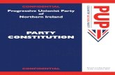 PARTY CONSTITUTION - Progressive Unionist Partypupni.com/assets/images/articles/PUP_Party_Constitution1.pdfThis Constitution shall be interpreted by the Standing Orders Committee,