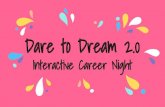 Dare to Dream 2 · Dare to Dream 2.0 Interactive Career Night. 2. ... Ice Cream Sandwiches: $2.00 World’s Finest Chocolate Boxes: $6.00-$7.00 Kona Ice: $2.00-$5.00 8. ... DREAM
