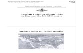 Briefing from Colonel Vladimir Egorov, Russian General Staff Page …web.mit.edu/stgs/pdfs/GenStaffBrief01.pdf · 2007. 11. 27. · Radar station In Czech Possible trajectories of