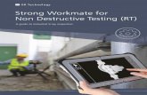 Strong Workmate for Non Destructive Testing (RT) overview Str… · powerline Automotive, railway,marine andaerospace Oil, as,g petrochemicals andwater. Applications RT Custom manufacturers