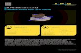 ULPN-355-10-1-10-M · ULPN-355-10-1-10-M Ultraviolet Pulsed Fiber Laser Module IPG Photonics’ NEW ULPN-M Series ultraviolet nanosecond fiber lasers provide high peak power with