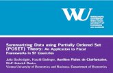 Untitled Presentation - European Commission · Motivation Summarizing (qualitative) data in terms of quantitative indices Widespread use of Dummy variables Composite indices (based