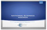 NATIONAL BUSINESS AGENDA · Caucuses Credit Rating Bureau Chamber of Commerce and Industry of Republic of Armenia Chamber of Commerce and Industry of Yerevan ... SME definition criteria